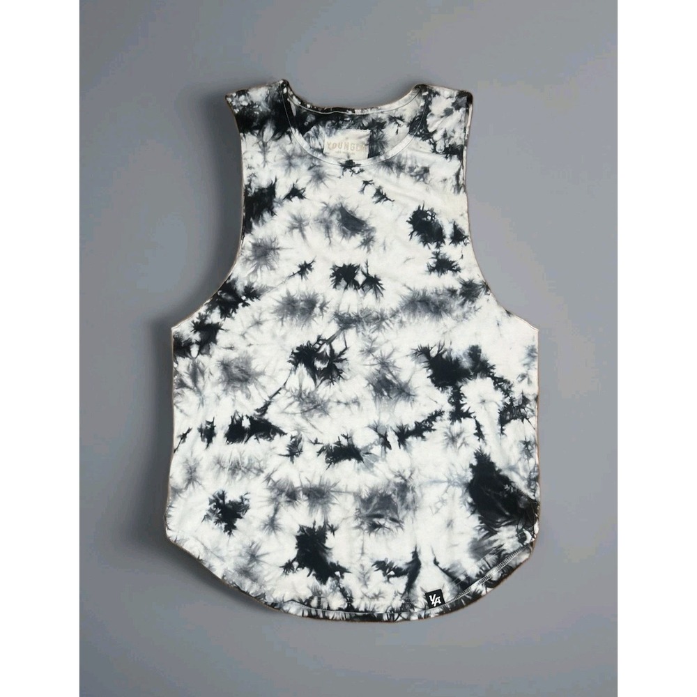 Youngla Tie Dye Stringer Tank Top Mens XXL 2XL Bodybuilding Gym Custom 'As Is'